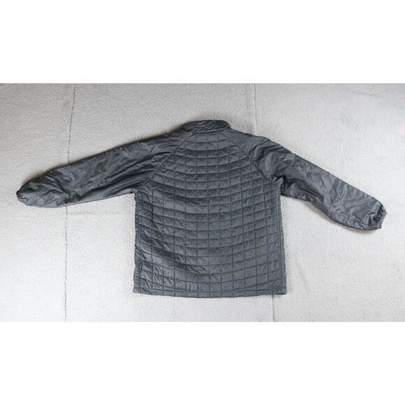 The North Face Puffer Mens XXL Gray Quilted Thermoball Smooth Sleeves Zip Up - Picture 2 of 10